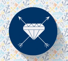 企业画册钻石标签