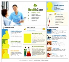 国外医疗国外布局网页设计医疗健康行业