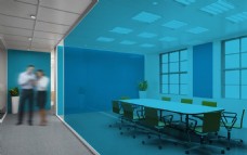 VI公司办公室商业空间智能模板